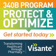 Visante's 340B program logo